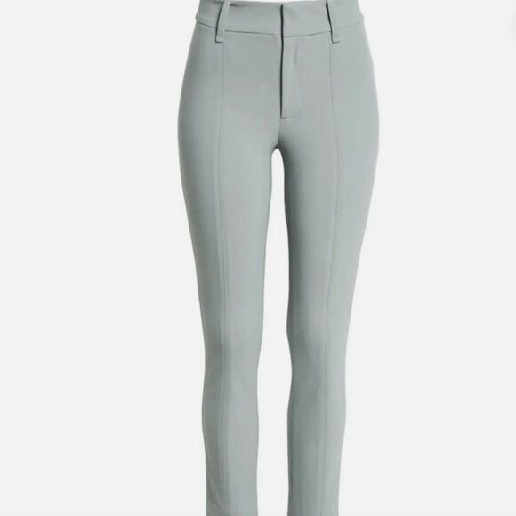 Vince Sage Green mid-rise slim-fit dress pants size 0 NWT - Picture 5 of 11